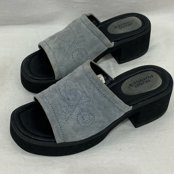 HUSH PUPPIES suede mules - Picture 2 of 8
